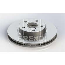 Frendi Frendı 48034 - Ön Fren Aynası Impreza 98-10 -Legacy 94-03 1.8-2.0 16V 260×24X5DL Havalı