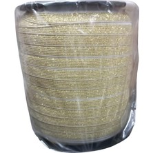 Pazarcan Çamaşır Lastiği Düz 1 cm 1 Metre Gold