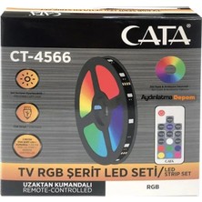 Cata 3 Metre Tv Arkası Rgb Set