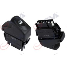 GVA Mtxdpn Cam Açma Anahtari Sol Megane I-Clio Ii-Kangoo 98-05 6 Fiş-Tekli