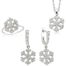 Gumush Gümüş Kar Tanesi Bayan Set