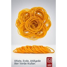 İlk El Grup Hsnet Ambalaj Lastiği - Paket Lastiği - Para Lastiği 64MM 150 Adet  Ieg