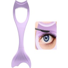 Marsilyan Deniz Kızı Kirpik Rimel Eyeliner Maskara Şablonu Silikon  Makyaj Uygulama Aparatı
