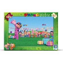 Art Çocuk Frame Puzzle Pepe'nin Doğum Günü Partisi 48 Parça Puzzle