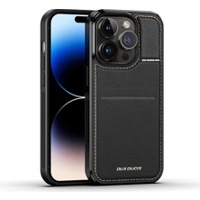 İlk El Grup Dux Ducis iPhone 14 Pro Rafi Series Magsafe Premium Deri KILIF-(5775) Ieg