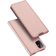 İlk El Grup Dux Ducis Sm Galaxy M51 Kılıf Kapaklı Flip Cover Kılıf Skin Pro Series KILIF-(5775) Ieg