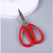 Skygo Dayanıklı Paslanmaz Çelik Ev Makası Sivri Uçlu Dikiş Ofis Makası Nakış Deri Kumaş Kağıt Terzi Makası