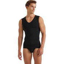 Blackspade Erkek Korse Atlet 9208 - Siyah