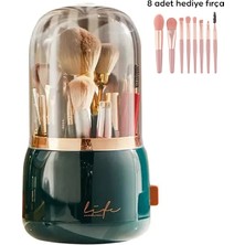 İlk El Grup Ezere Toz Geçirmez Masaüstü Makyaj Fırçası Düzenleme Kutusu ORGANIZER-(5775) Ieg