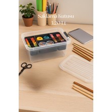 Skygo 3,20 L Şeffaf Saklama Kutusu & Organizer Düzenleme Kutusu