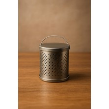 Skygo Paslanmaz Çelik Kapaklı Çay Süzgeci 8 cm