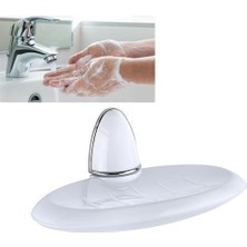 Zaya Home Buffer® Lüks Milenyum Sabunluk Dekoratif Beyaz Sabun Tutucu Stand