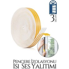 İlk El Grup Hsnet Pencere Ses Isı Yalıtım Sünger Bant 3 Metre  Ieg