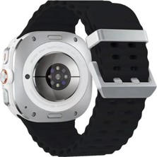 Magicool Watch 7 Ultra KR417 Rug Silikon Kordon - Siyah