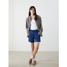 Lc Waikiki Yeni Sezon Beli Lastikli Kadın Şort