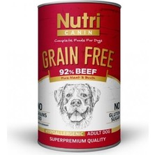 Nutri Canine Tahılsız Biftekli Patatesli Köpek Konservesi 400 Gr