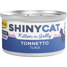 Gimcat Shiny Cat Kitten Jel İçinde Ton Balıklı Yavru Kedi Konservesi 70 gr