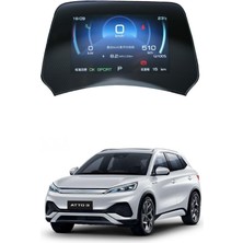 Ramm Byd Atto 3 Uyumlu Ön Gösterge Kadran Ekran Koruyucu Film - 5 Inç - Temperli Cam - 1 Adet