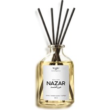Nazar Reed Diffuser Çubuklu Oda Kokusu 100 ml | Nazar Temalı Koruyucu & Arındırıcı Koku