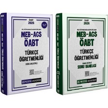 Pegem 2026 Öabt Meb-Ags Türkçe Öğretmenliği Konu Anlatımlı + Soru Bankası 2 Li Set Pegem Akademi Yayınları