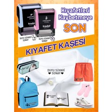 Karadeniz Dijital Öğrenci Kıyafet Kaşesi -Kreş -Anaokulu - Ilkokul Öğrenci Kumaş Elbise Kaşesi