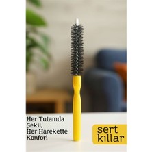 Marsilyan Hsnet Yuvarlak Saç Şekillendirme Fırçası – 22 cm x 2.8 cm | 2.5 mm Derinlik | Hacim ve Kontro