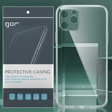 Marsilyan Gor Iphone 11 Pro Max 6.5 Inch Kamera Korumalı Şeffaf Silikon KILIF-(5775)
