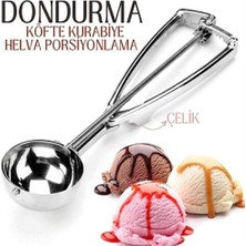 Marsilyan Turk  Dondurma Porsiyonlama Kaşığı Kurabiye Köfte Helva