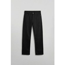 Abluka Online Erkek Baggy Fit Basic Jean Siyah