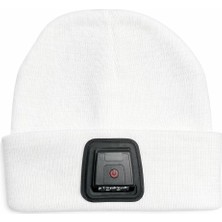 LED Işıklı Unisex Bere (Şarj Edilebilir)