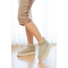 Slipcat Kadın Bot Kadın Ayakkabı Içi Kürklü Bot Kalın Tabanlı Bot Modeli