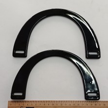 Ağırsoy Siyah Plastik Çanta Sapı Çiftinin Fiyatıdır. Klasik Tip