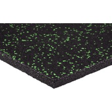 Nar Kauçuk 4 Adet 50X50X2 Karo Kauçuk Zemin(Yeşil Kırçıllı)