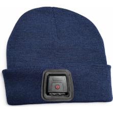 LED Işıklı Unisex Bere (Şarj Edilebilir)