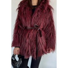 Gülseli Kadın Astarlı Kürklü Mont (S-M-L-Xl Uyumludur) P-00020195