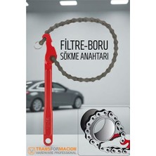 Marsilyan Hsnet Zincirli Filtre Sökme Anahtarı - Boru Sökme Anahtarı