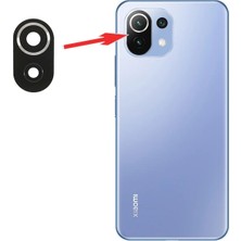 Marsilyan Xiaomi Mi 11 Lite Kamera Lens CAMI-(5775)