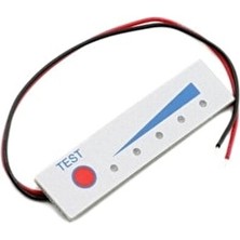 Motorobit 3s Lityum Pil Kapasite Göstergesi Batarya Test Paneli Kırmızı Ve Siyah Kablolarla