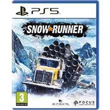 Sony Snow Runner Ps5 Aksiyon Oyunu Playstation 5 Uyumluluğu İle Çoklu Oyuncu Desteği