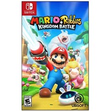 Ubisoft Mario+ Rabbids Kingdom Battle Strateji Oyun Nintendo Switch İçin Eğlenceli Macera