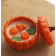 Morlalem 10cm Bal Kabağı Kabak Kutu Saksı Mumluk Silikon Kalıp K-836, Kokulu Taş Sabun Alçı Mum Kalıbı