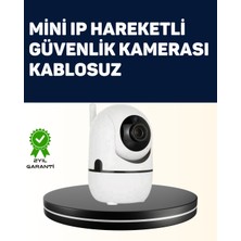 Marsilyan Yüksek Çözünürlüklü Hareket Takipli Kablosuz Güvenlik Kamerası – 1080P Gece Görüşlü