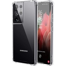 Marsilyan Sm Galaxy S21 Ultra - S30 Ultra Shockproof Darbe Emici Silikon KILIF-(5775)