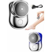 Marsilyan Elektrikli Mini Tıraş Makinesi,taşınabilir USB Şarjlı Kablosuz Tıraş Makinesi Ieg