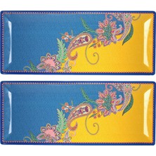 LuckyArt Paiselle Melamin 2li Baton Tabak 49CM