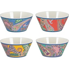 LuckyArt Paiselle Melamin 4lu Kase Seti 15CM