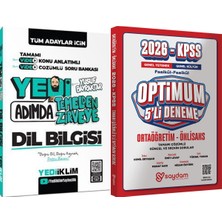 Yediiklim Yayınları Yedi Adımda Dil Bilgisi Video Konu Anlatımlı Video Çözümlü Soru - Optimum 5 Deneme