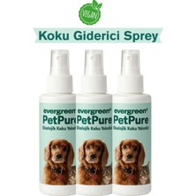 Petpure Evcil Hayvan Koku Giderici – Doğal ve Vegan Koku Giderici Sprey - 3 x 125 ml