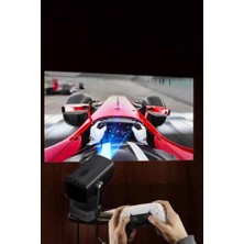Marsilyan Taşınabilir Sinema Oyun Projektörü Akıllı Projeksiyon Android 11