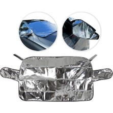 Marsilyan Güneş Buz Önleyici Yaz Kış 4 Mevsim Koruyucu Ön Cam Örtüsü